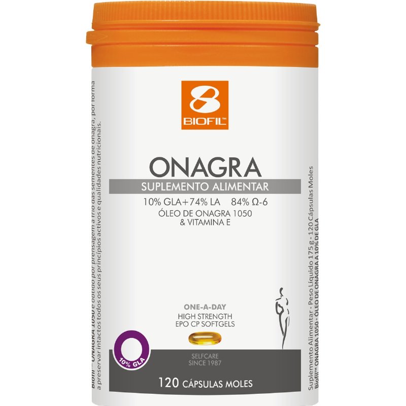 Óleo De Onagra 1200 Mg 120 cápsulas
