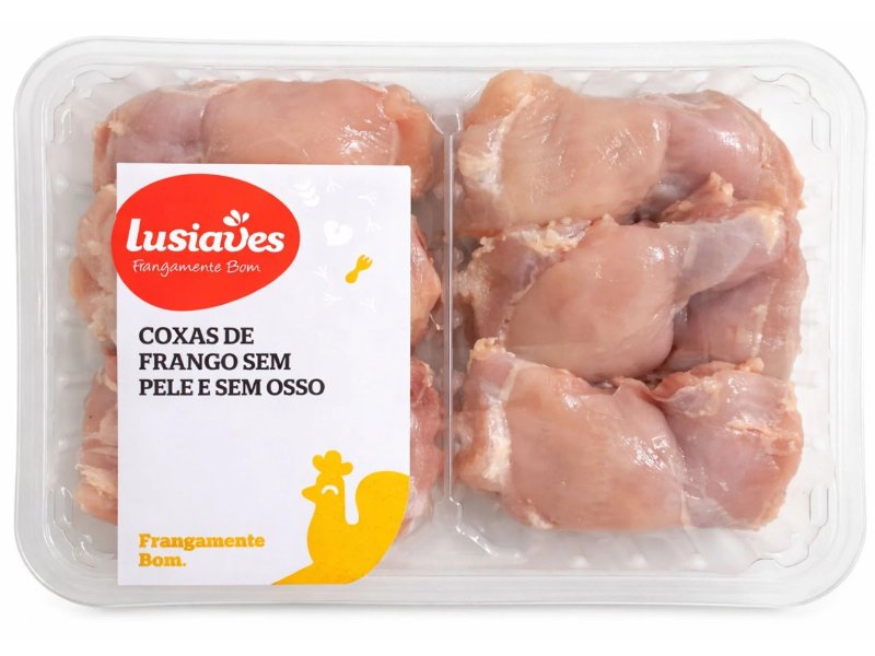 Coxas De Frango Sem Pele E Sem Osso Lusiaves Kg