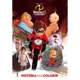 The Incredibles 2 - História Para Colorir