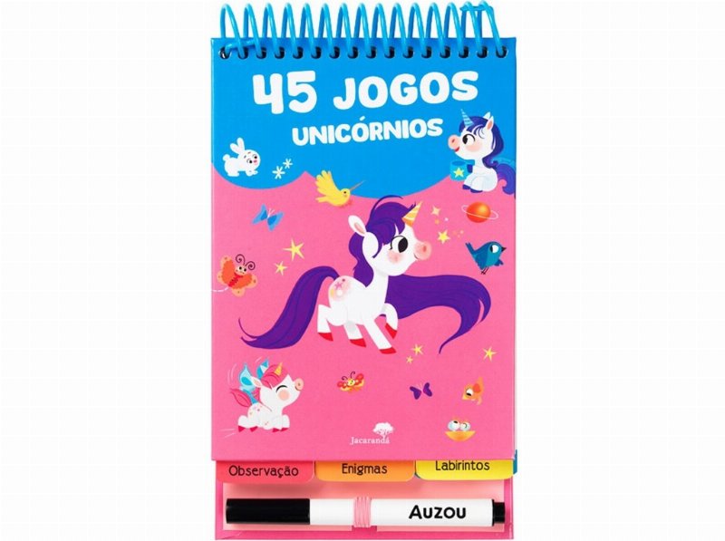 Livro 45 Jogos Unicórnios De Aavv