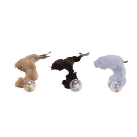 Brinquedo Para Gato Bola Com Penas (Vários Modelos) Karlie 1 Un
