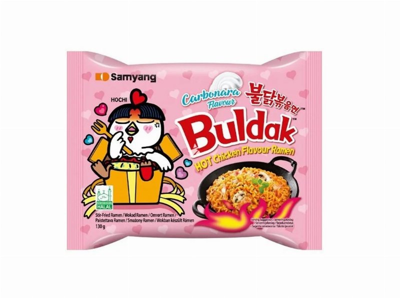 Noodles Samyang Buldak Hot Chicken Carbonara 130 g