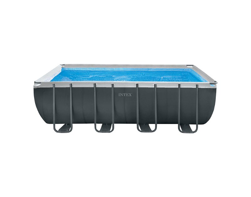 Piscina Rectangular Intex Com Bomba E Acessórios 549X274X132Cm