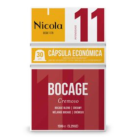 Cápsulas De Café Bocage Int 11 Nicola 30 Un