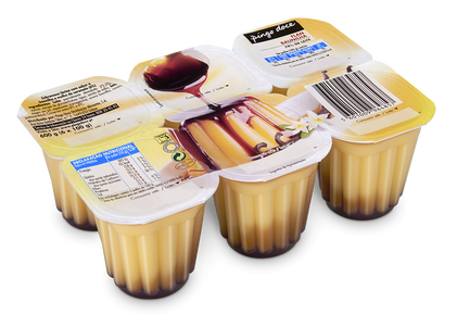 Pudim Flan De Baunilha Com Molho De Caramelo Pingo Doce 0.6Kg