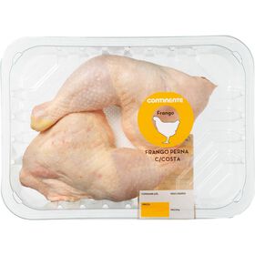 Perna De Frango Com Costa Continente 900 gr (Aprox.)