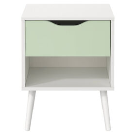 Mesa De Cabeceira 44X56X35Cm Azul Dream Lourini