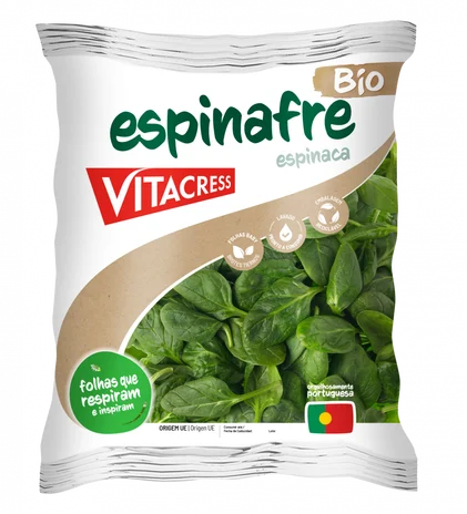 Espinafre Biológico Nossa Fruta E Legumes 0.15Kg