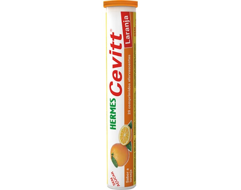 Suplemento Hermes Cevit Laranja 20 Comprimidos Efervescentes
