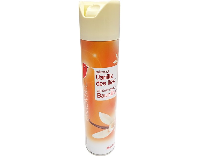 Ambientador Auchan Aerossol Baunilha 300 ml