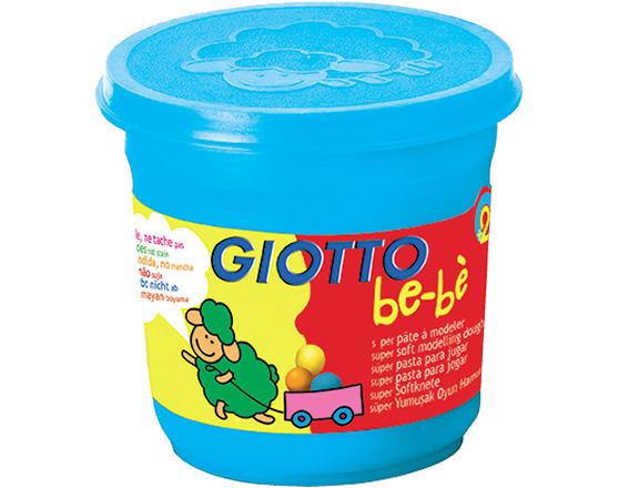 Pasta Modelar Giotto Be-Bé Azul 220 g