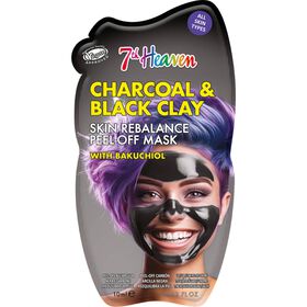 Máscara Facial Carvão Bakuchiol 7Th Heaven 1 Un