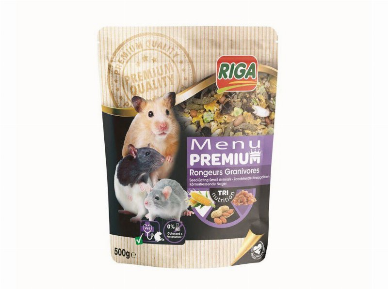 Menu Premium Riga Roedores Granívoros 500 g