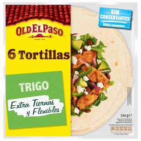 Tortilhas Mexicanas De Trigo Old El Paso 244 gr (6 Un)