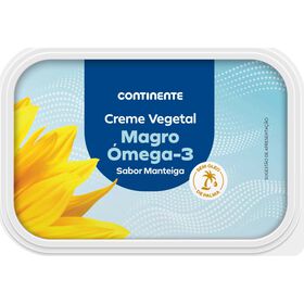 Creme Vegetal Magro Sabor A Manteiga Continente 250 gr