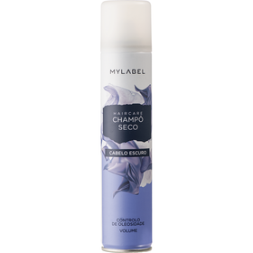 Champô Seco Cabelo Escuro Mylabel 200 ml