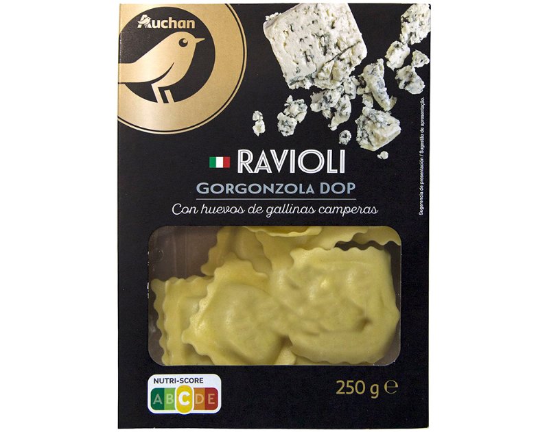 Ravioli Gorgonzola Auchan Gourmet 250 g