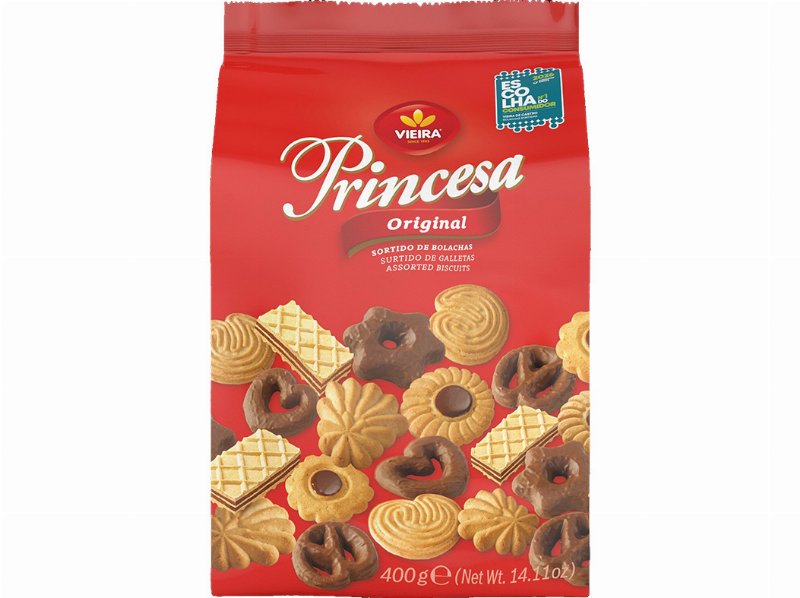 Bolacha Sort Vieira Princesa 400 g