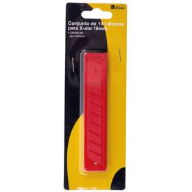 Conjunto 10 Lâminas Para X-Acto 18Mm 1 Un