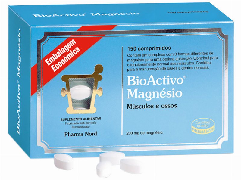 Suplemento Bioactivo Magnésio 150 Comprimidos