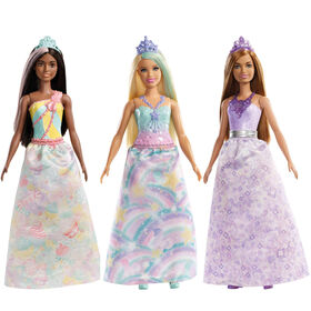 Barbie - Boneca Dreamtopia Princesas (Vários Modelos)
