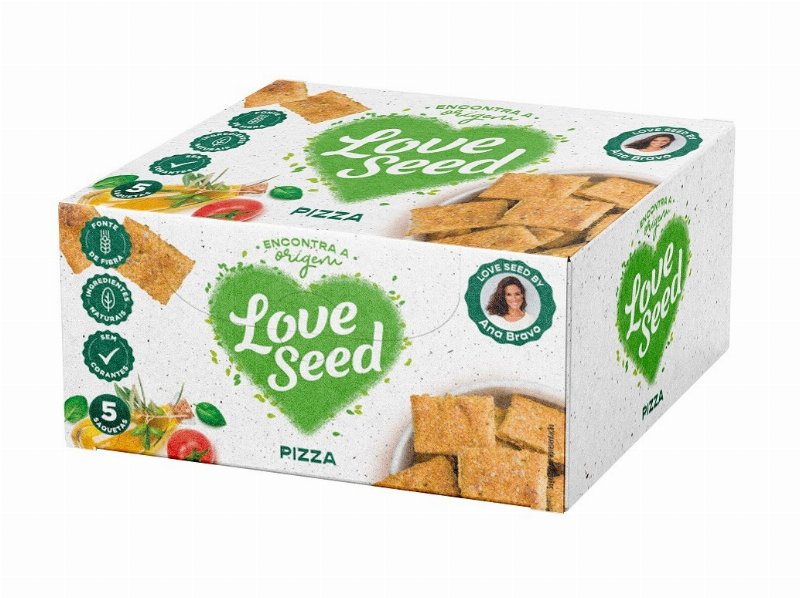 Bolachas Cracker Love Seed Pizza 150 g