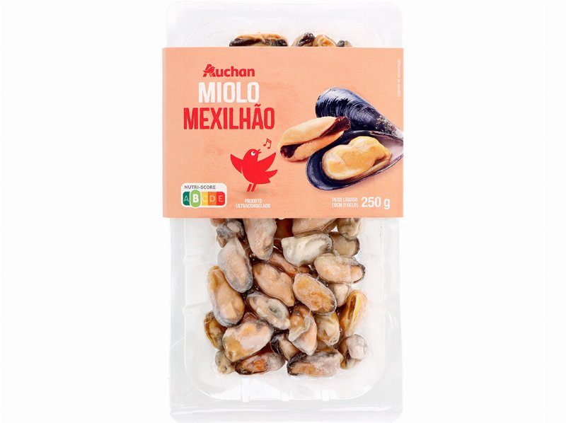 Miolo Mexilhão Auchan Ultracongelado 250 g
