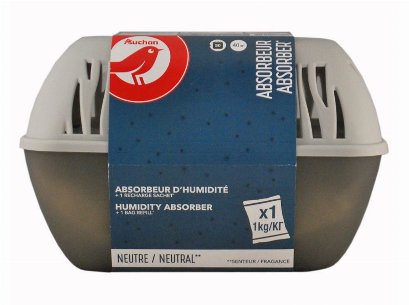 Desumidificador Auchan Com Recarga 1 kg
