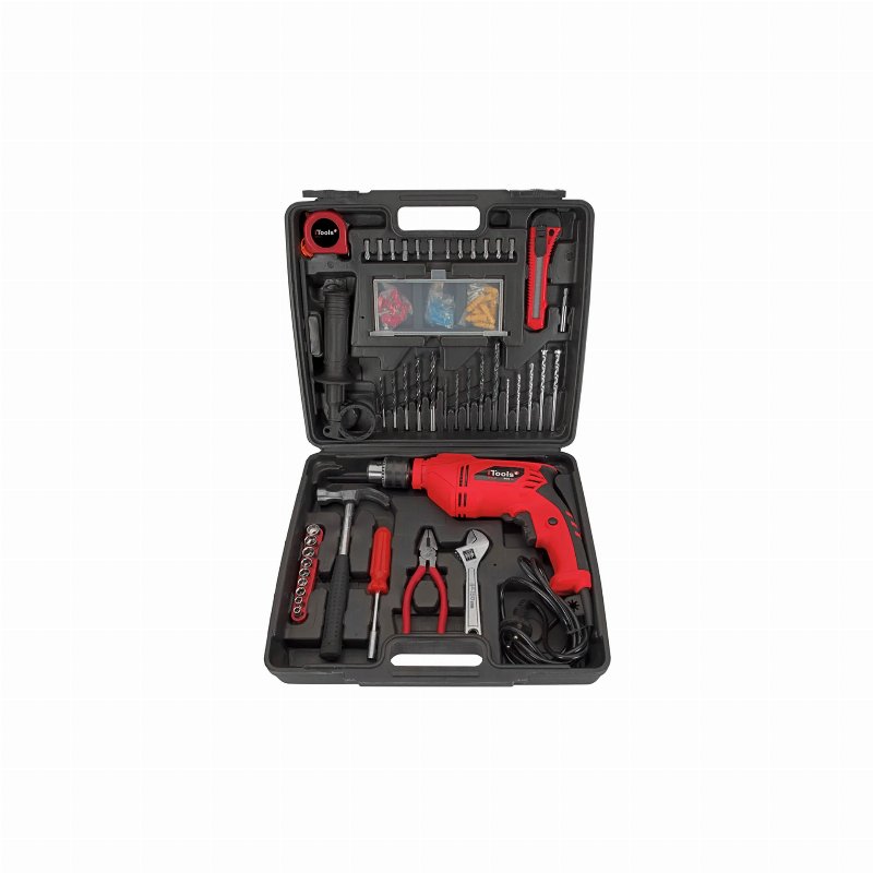 Itools Conjunto Berbequim 13Mm/500W + Mala 41 Peças