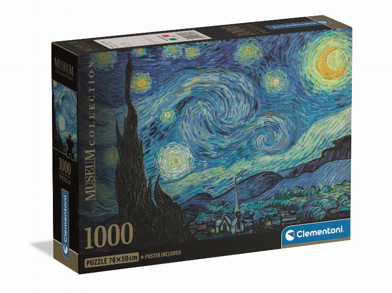 Puzzle Museum Clementoni Starry Night 1000 Peças