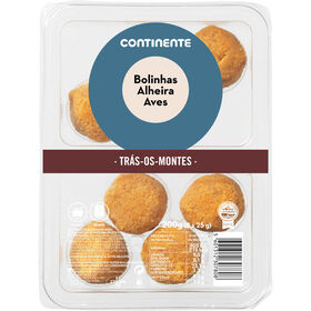 Bolinhas De Alheira De Aves Continente 8 Un X 25 gr (200 gr)