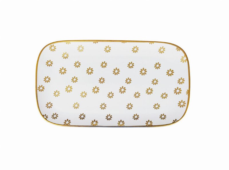 Travessa Porcelana Actuel Retangular 30X17X2Cm