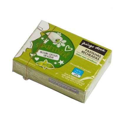 Pastilhas Elásticas Recheadas Spearmint Pingo Doce 0.022Kg