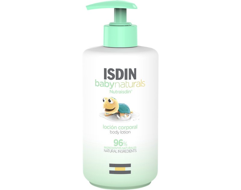 Loção Isdin Baby Naturals Com Doseador 400 ml