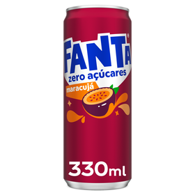 Refrigerante Com Gás Maracujá Sem Açúcar Fanta 33 cl