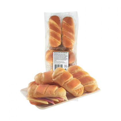 Pão De Leite Nossa Padaria 0.35Kg