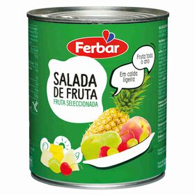 Salada De Frutas Em Calda Ferbar 840 gr (Peso Escorrido 480 gr)