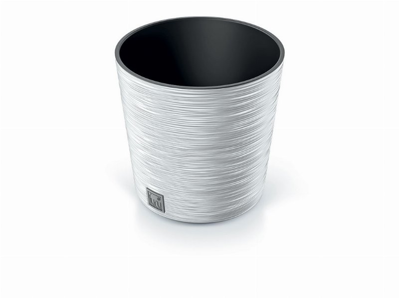 Vaso Plástico Reciclado Gardenstar Branco Ø30 Cm
