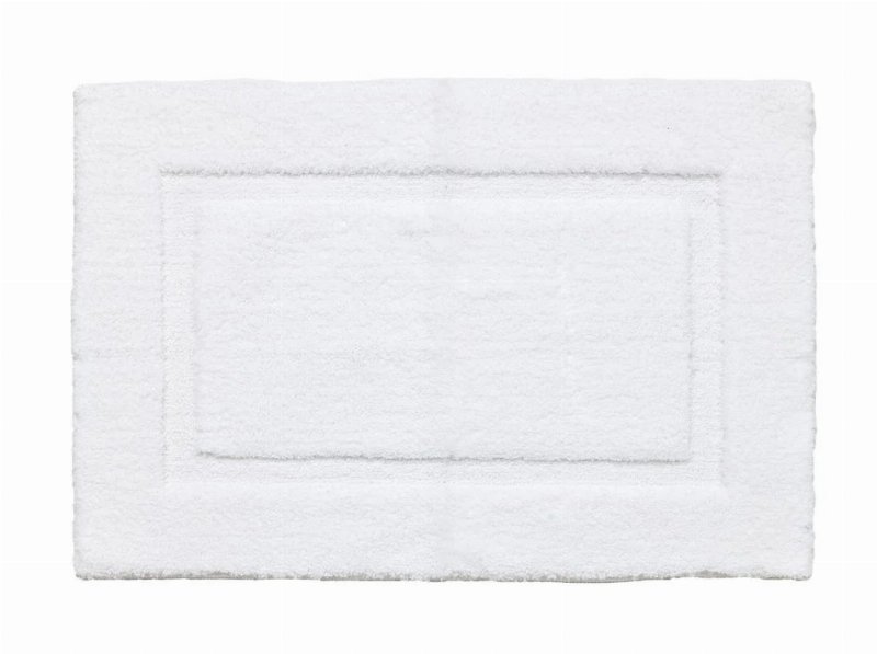 Tapete Casa De Banho Actuel Microfibra Branco 60X90Cm
