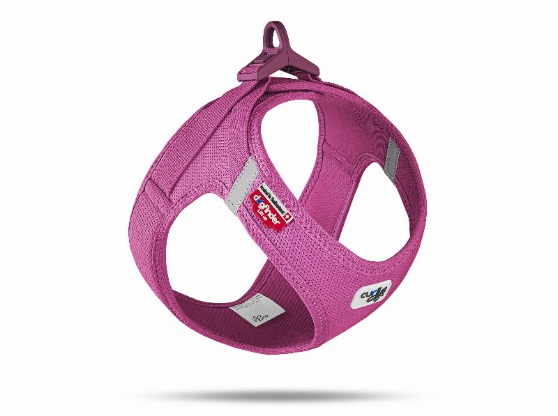 Peitoral Para Cão Curli Air Mesh Rosa S