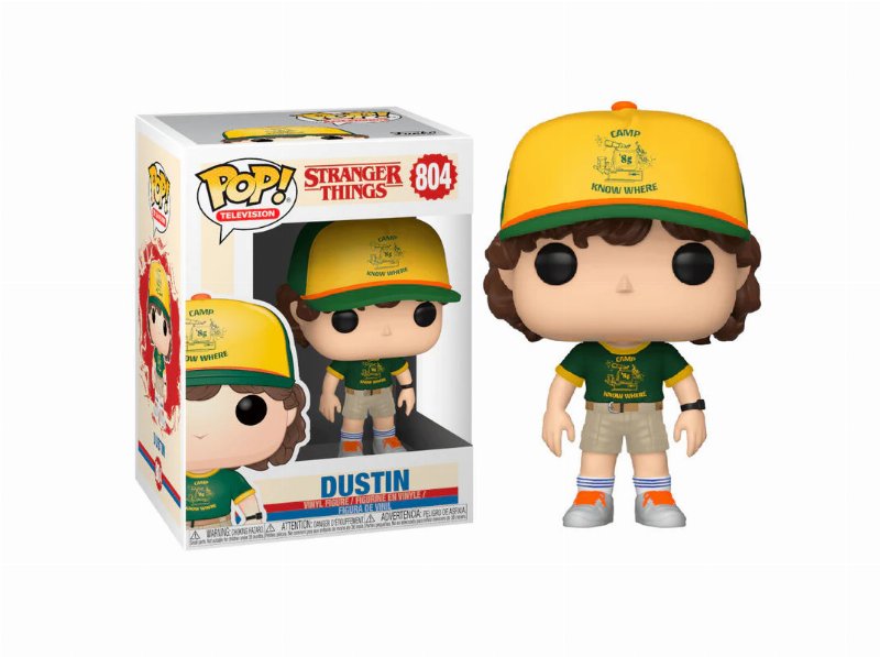 Figura Funko Pop! - Stranger Things (S3) - Dustin (At Camp)