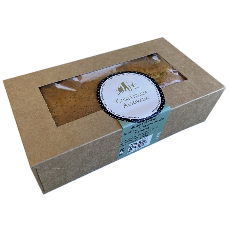Bolo De Limão E Papoila 400 g