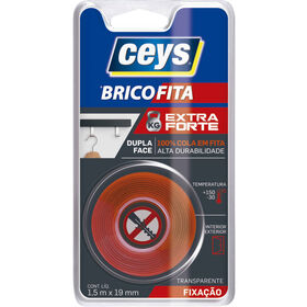 Fita Dupla Face Brico 19Mmx1,5Mts Ceys 1 Un