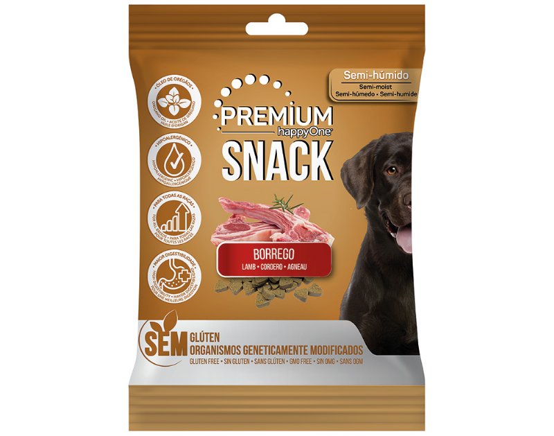 Snack Para Cão Happyone Premium Com Borrego 100 g