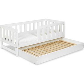 Gavetão Com Função Cama Branco Amélia Twinko