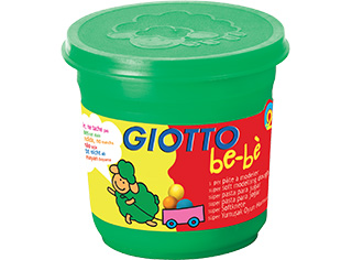 Pasta Modelar Giotto Be-Bé Verde 220 g