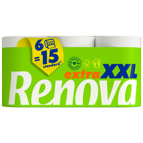 Papel Higiénico Extra Xxl Compacto Renova 6 Rolos = 15 Rolos