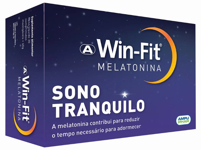 Suplemento Win-Fit Melatonina 60Un