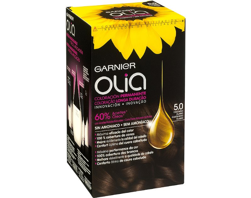 Coloração Olia Garnier Castanho Claro 5.0