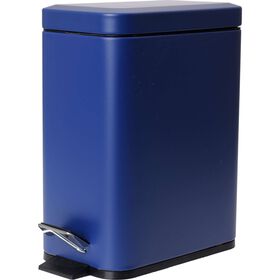 Balde Wc 5 l Retangular Azul Kasa